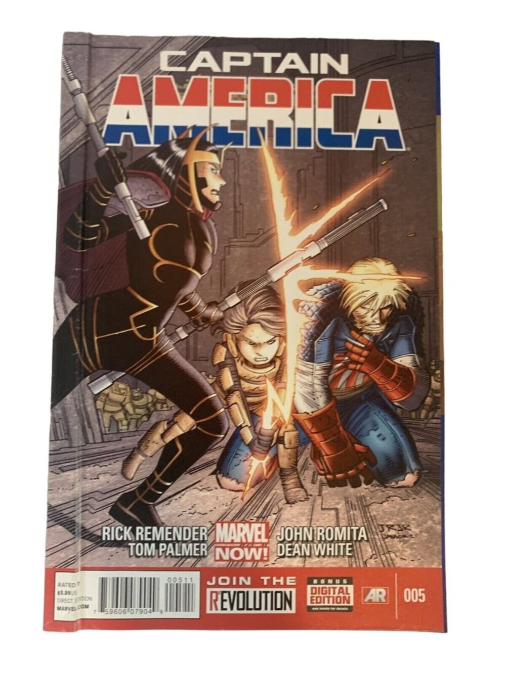Captain America #5 Marvel Now! 2013 Romita Jr. Remender 1st Print VF+